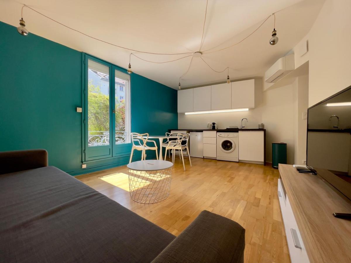 Appartement Laura Cosy T2 *Clim* Proche Gare à Grenoble Extérieur photo