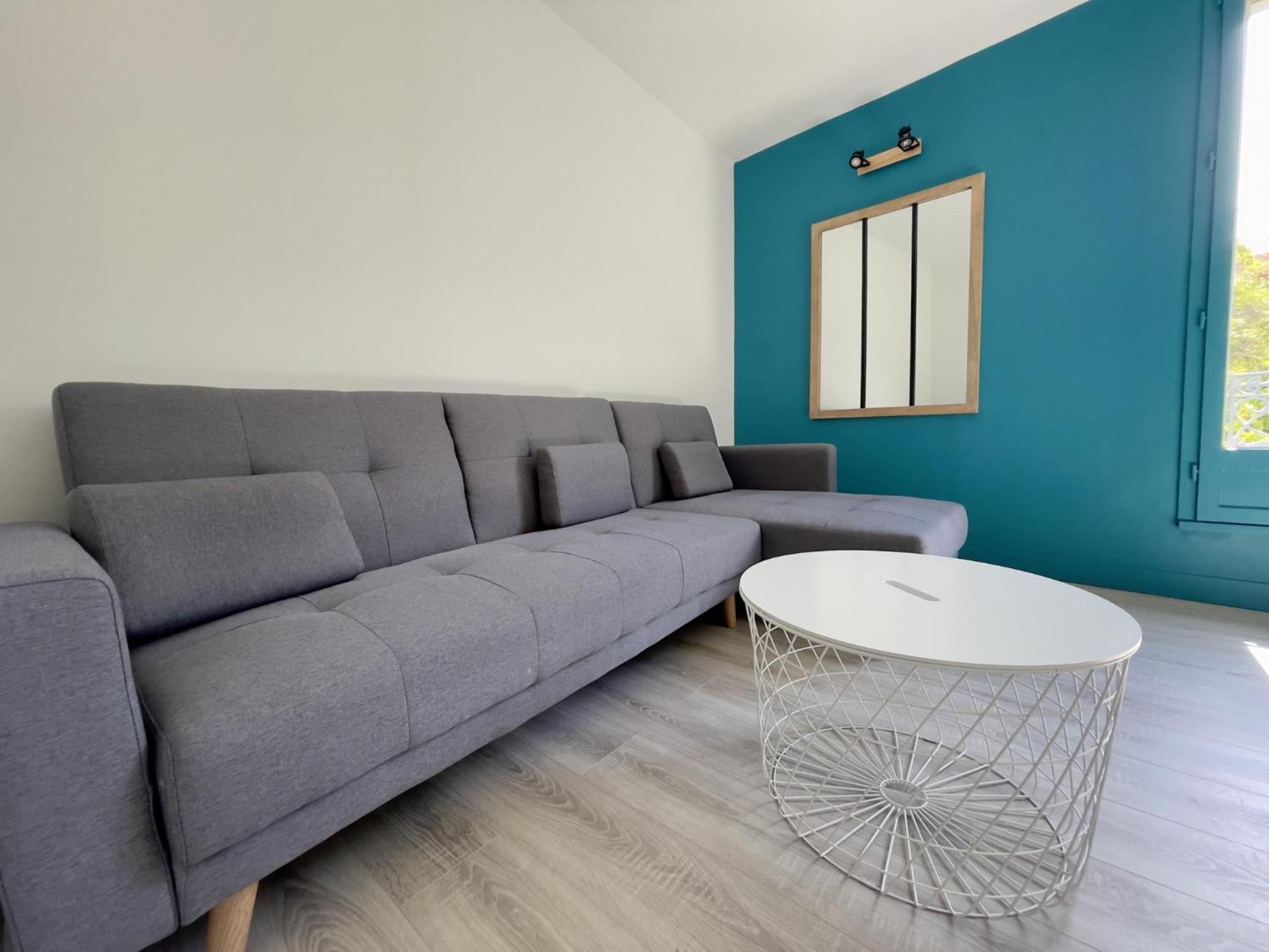 Appartement Laura Cosy T2 *Clim* Proche Gare à Grenoble Chambre photo